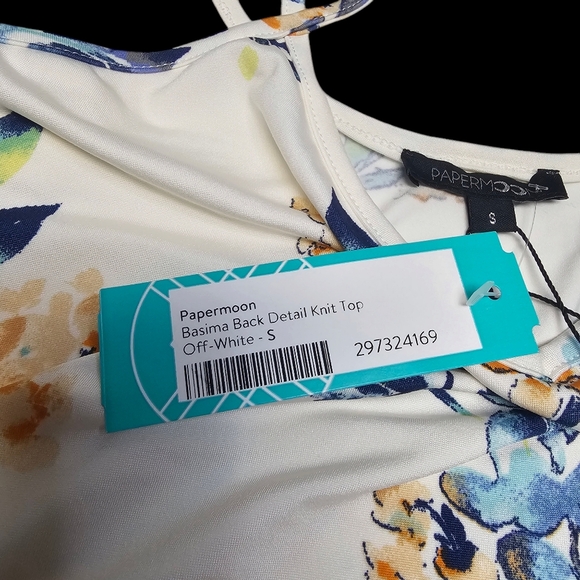 NWT PapermoonBasima Back Detail Knit Top size Small - Picture 5 of 10